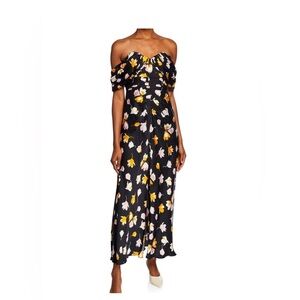 L’ATISTE | Floral Off-Shoulder Dress